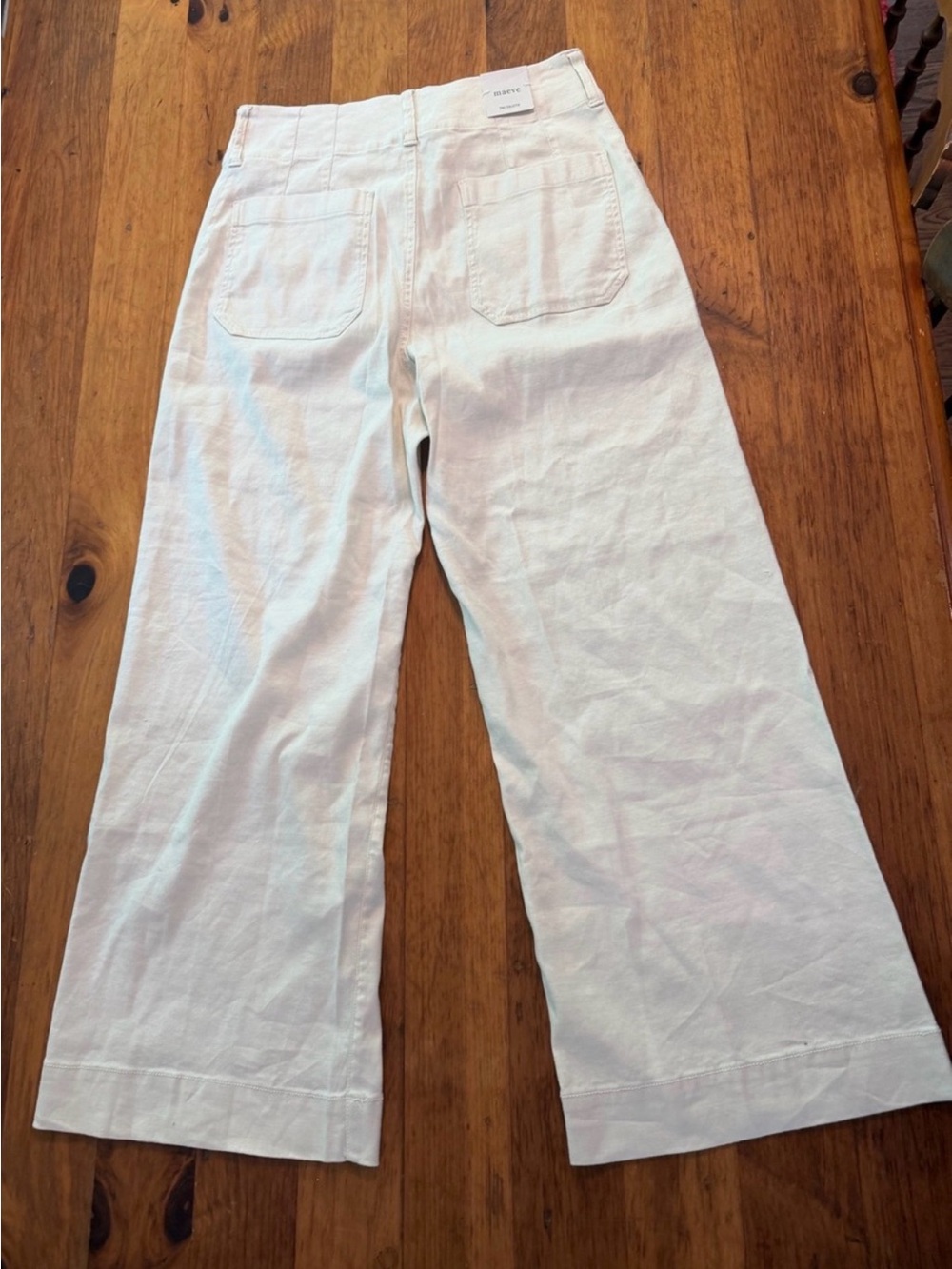 Maeve Colette Wide Leg Pants - Picture 4 of 6